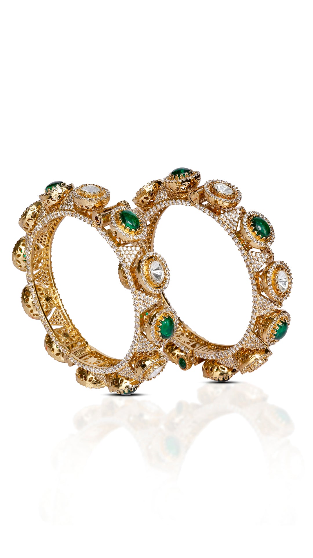 Rukmini Red & Green - Set of 1